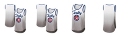 G-III 4Her by Carl Banks Women's White Chicago Cubs Logo Opening Day Tank Top